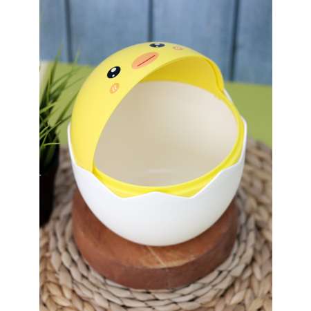 Контейнер для мусора iLikeGift My little duck yellow настольный