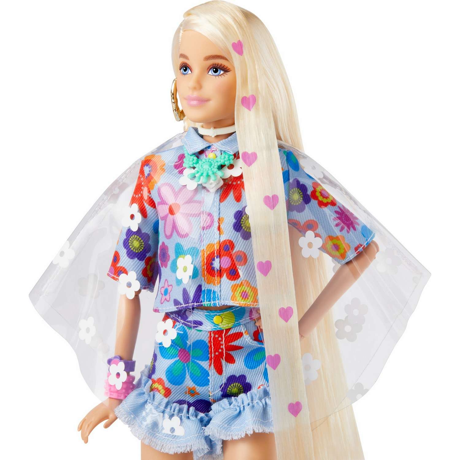 Кукла Barbie Экстра в одежде с цветочным принтом HDJ45 HDJ45 - фото 7