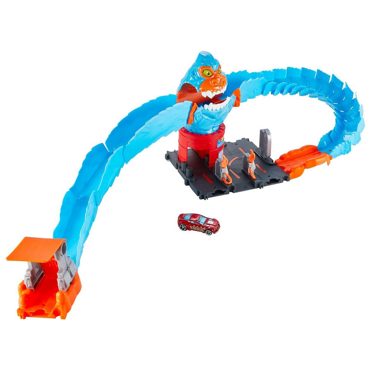 Набор игровой Hot Wheels Сити Автозаправка в лапах гориллы HDR30 HDR30 - фото 2