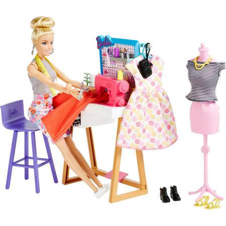 Набор игровой Barbie Студия модного дизайна HDY90