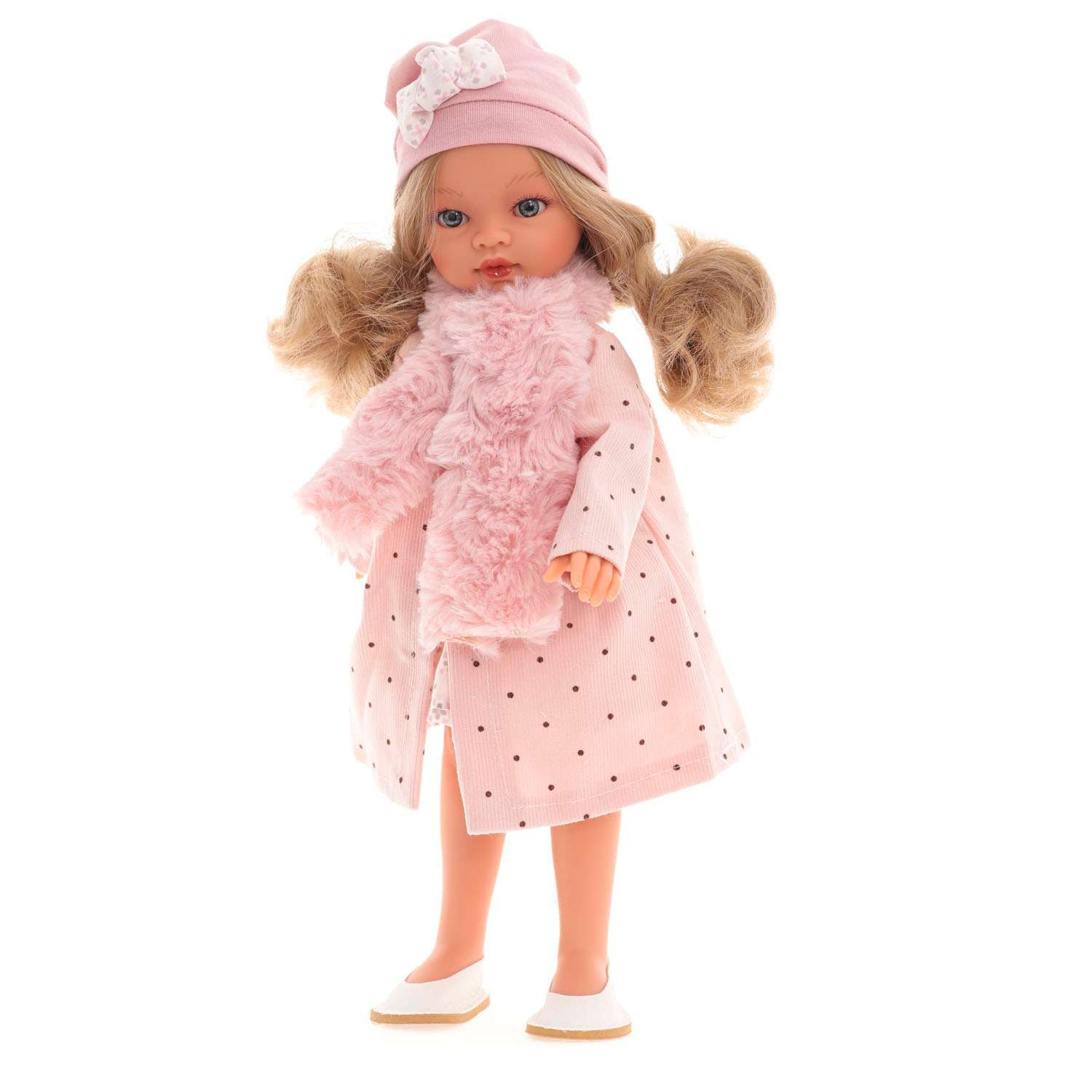 Кукла девочка Antonio Juan Ракель в розовом 33см виниловая 25089 - фото 4