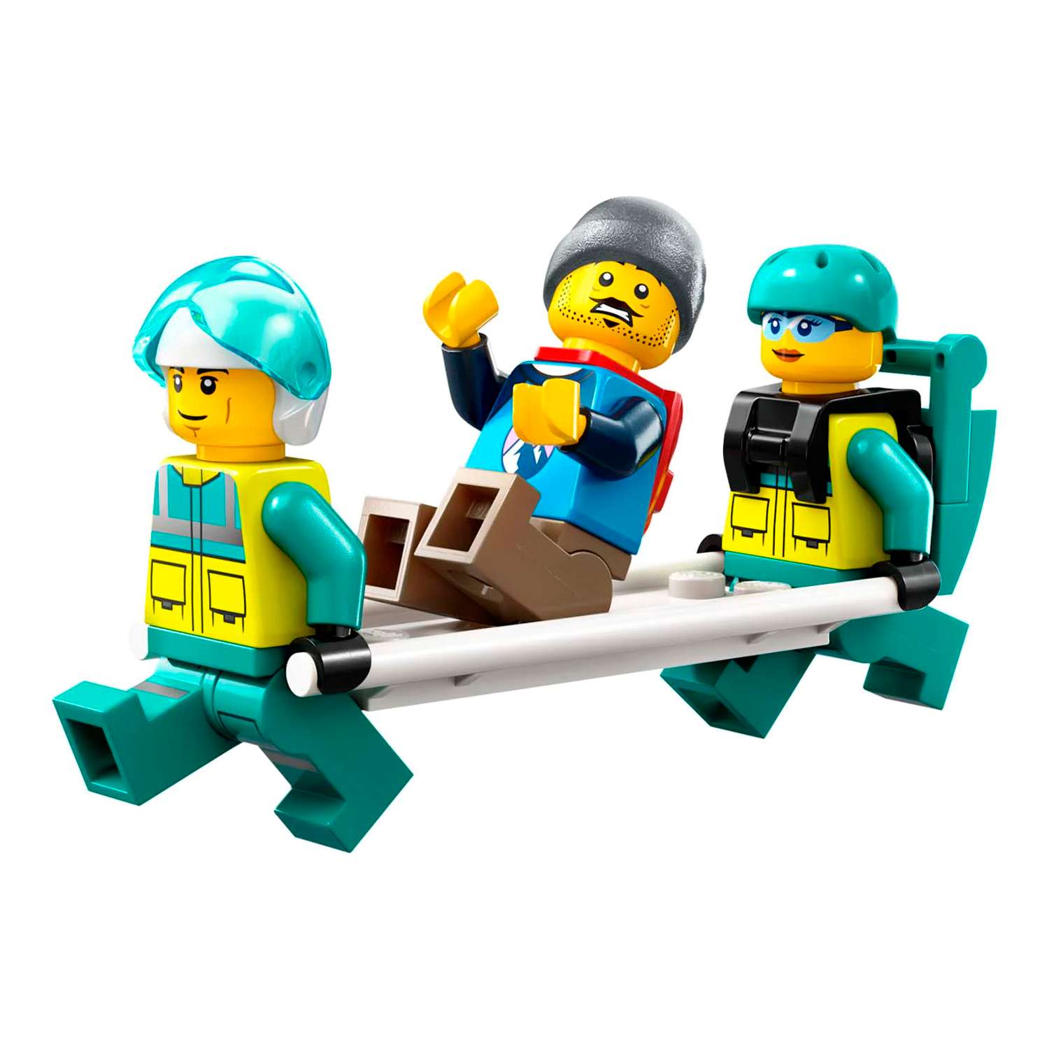 Конструктор детский LEGO City Аварийно-спасательный вертолет 60405 - фото 7