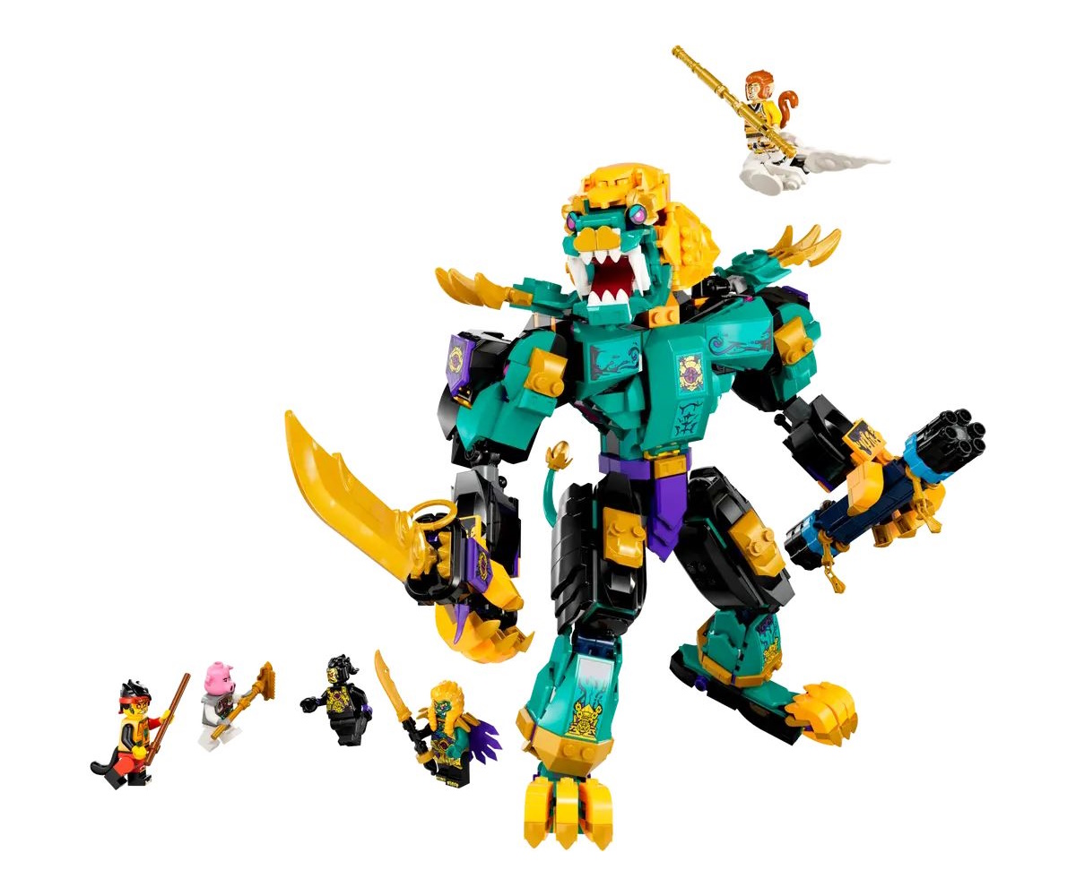 Конструктор LEGO Monkie Kid The Mighty Azure Lion 80048 - фото 1