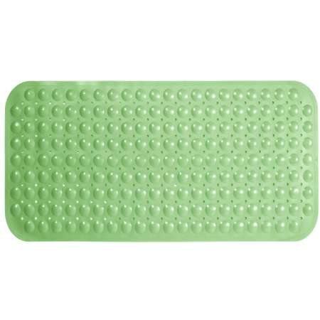 Коврик FOVERO Для ванны SPA пузырьки 70х38см зеленая пастель