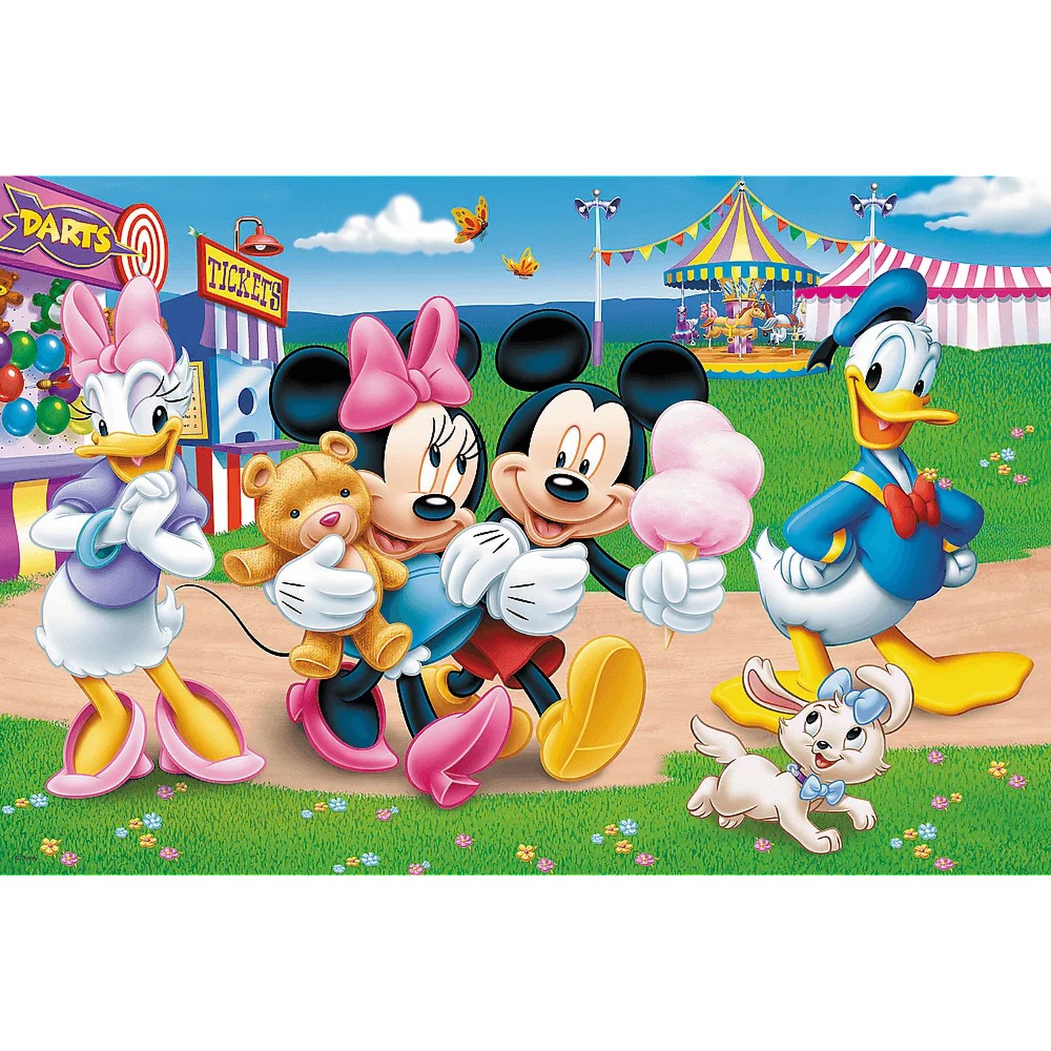 Пазл Trefl Disney Super Maxi Микки Маус на ярмарке 24элемента 41005