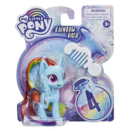 Набор игровой My Little Pony Волшебная пони Рейнбоу Дэш с расческой E97625L0