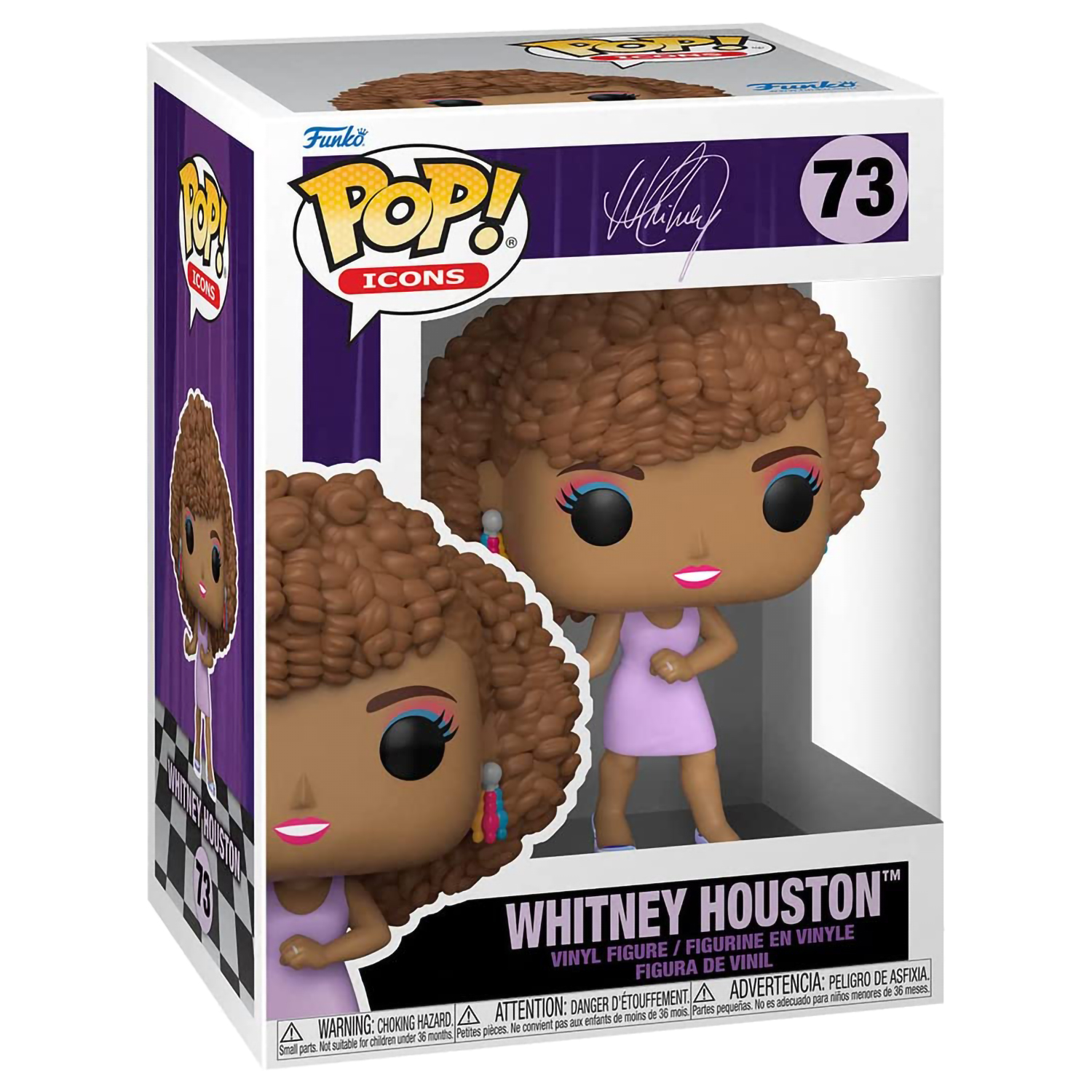 Фигурка Funko POP! Icons Whitney Houston (IWDWS) (73) 60932 - фото 2