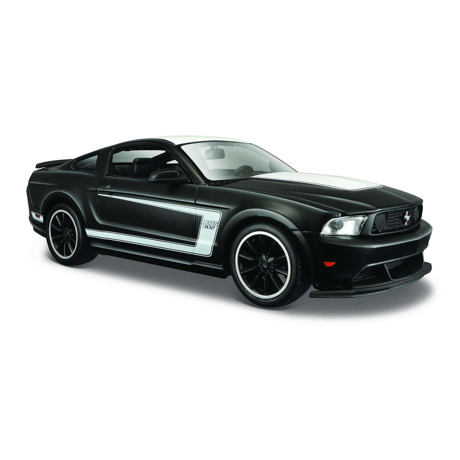 Машина MAISTO 1:24 Ford Mustang Boss 302 Черный 31269DB 31269DB - фото 1