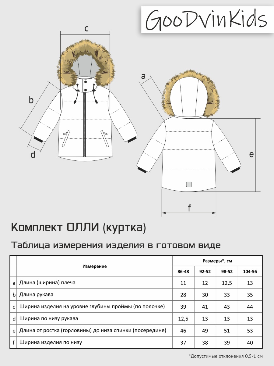 Комплект GooDvinKids КТ23123-02/лакнебо - фото 8