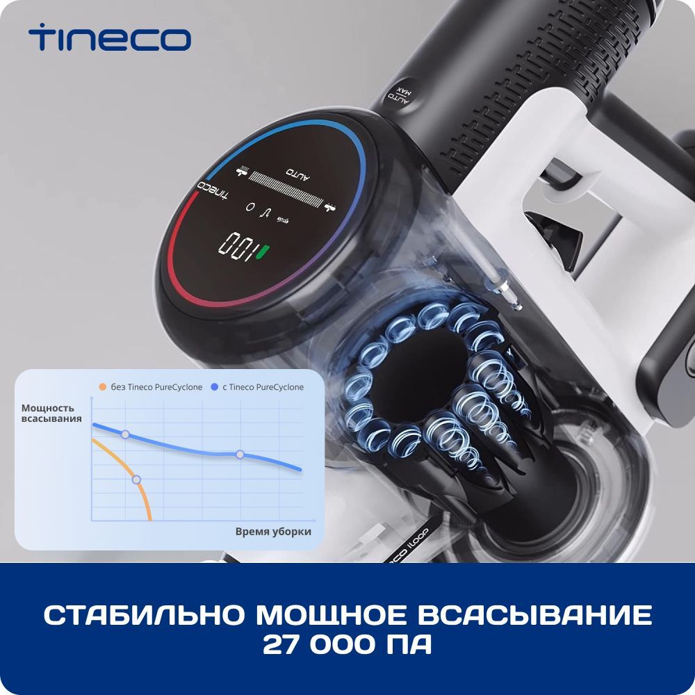 Беспроводной пылесос Tineco Pure One S15 Essentials - фото 4