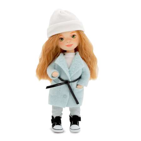Кукла Orange Toys Sweet Sisters Sunny в пальто мятного цвета 32 см Серия Европейская зима