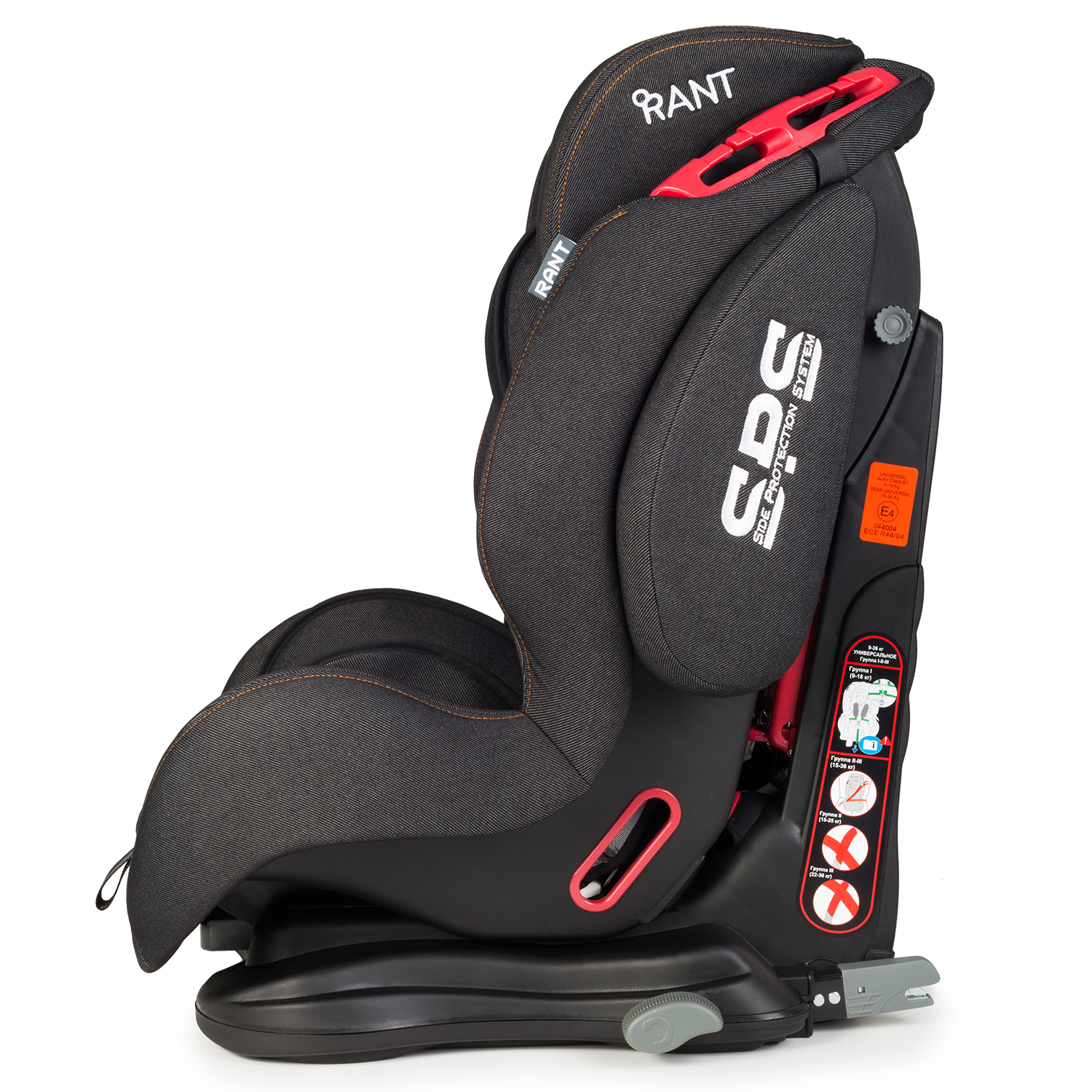 Автокресло Rant Thunder Ultra isofix SPS Black jeans - фото 3