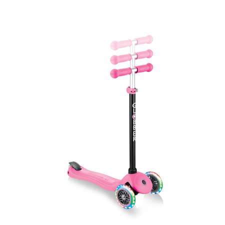 Самокат Globber GO UP SPORTY PLUS LIGHTS Розовый