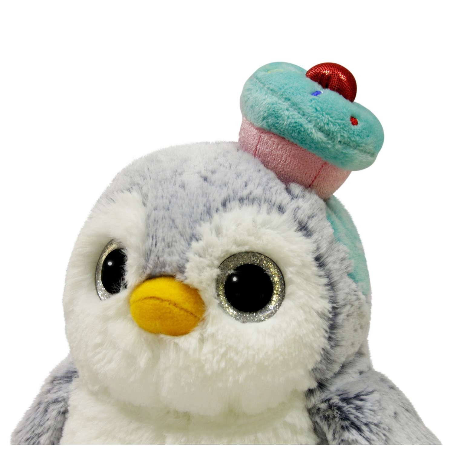 Игрушка мягкая Aurora Пингвин с маффином Мятный 161476P - фото 3