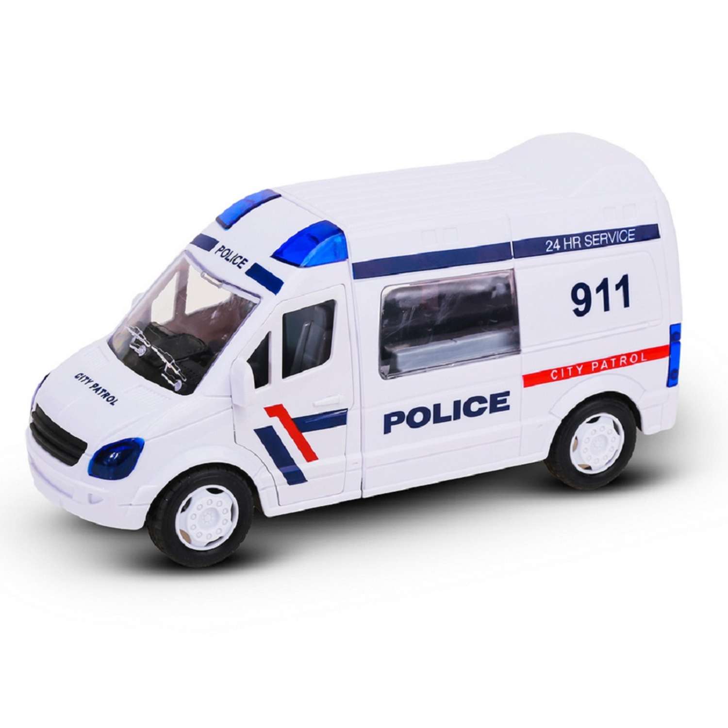 Инерционный автомобиль Handers Полиция HAC1608-158 - фото 1
