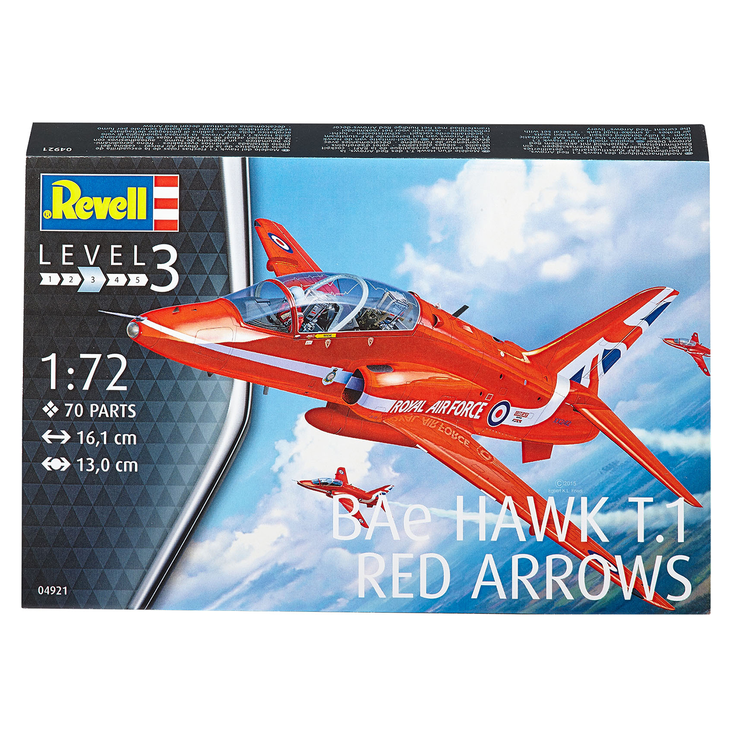 Сборная модель Revell Легкий штурмовик Hawk T1 Red Arrows 04921 - фото 3