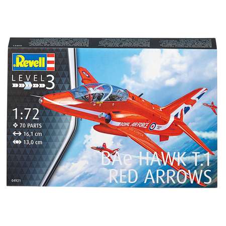 Сборная модель Revell Легкий штурмовик Hawk T1 Red Arrows