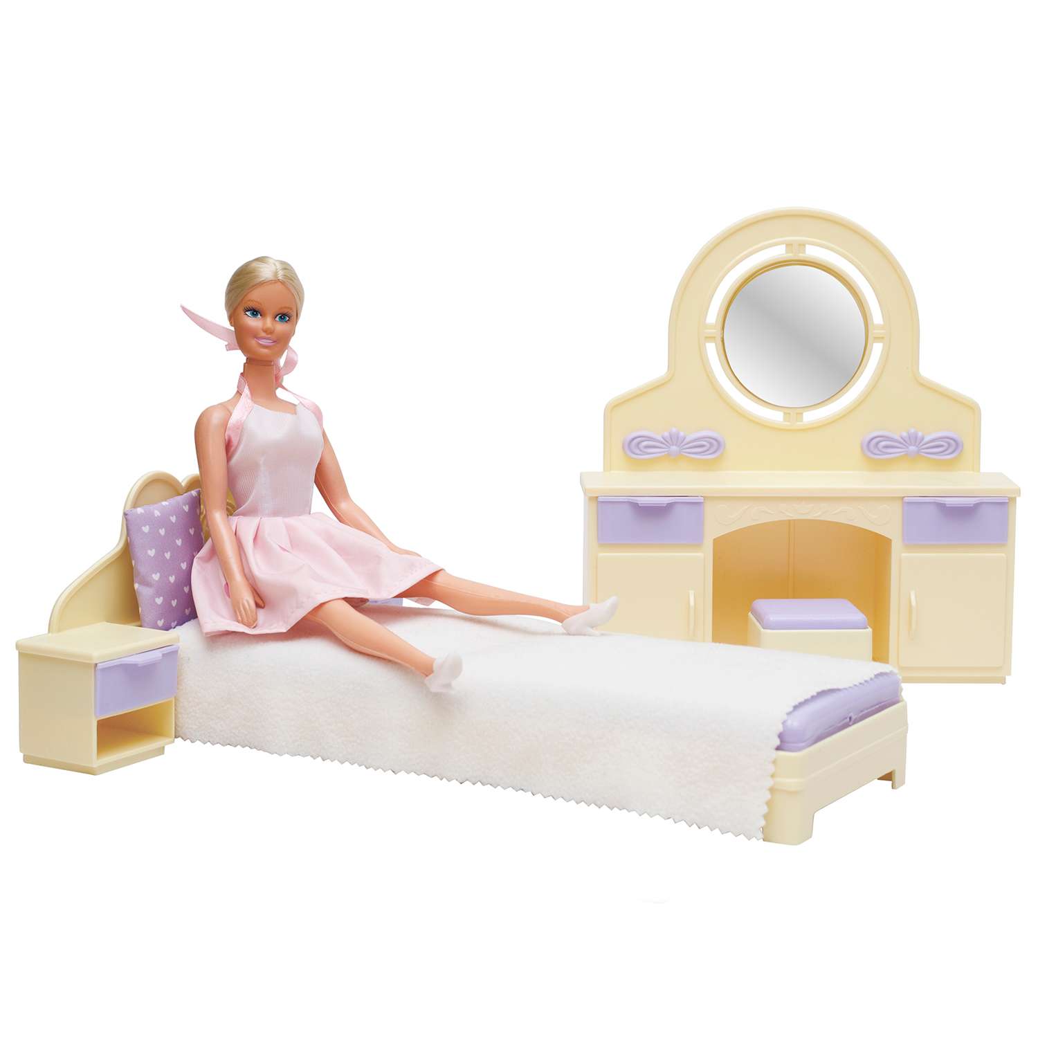 Мебель для кукол ОГОНЁК Маленькая принцесса Лимонная С-1562 С-1562 - фото 2