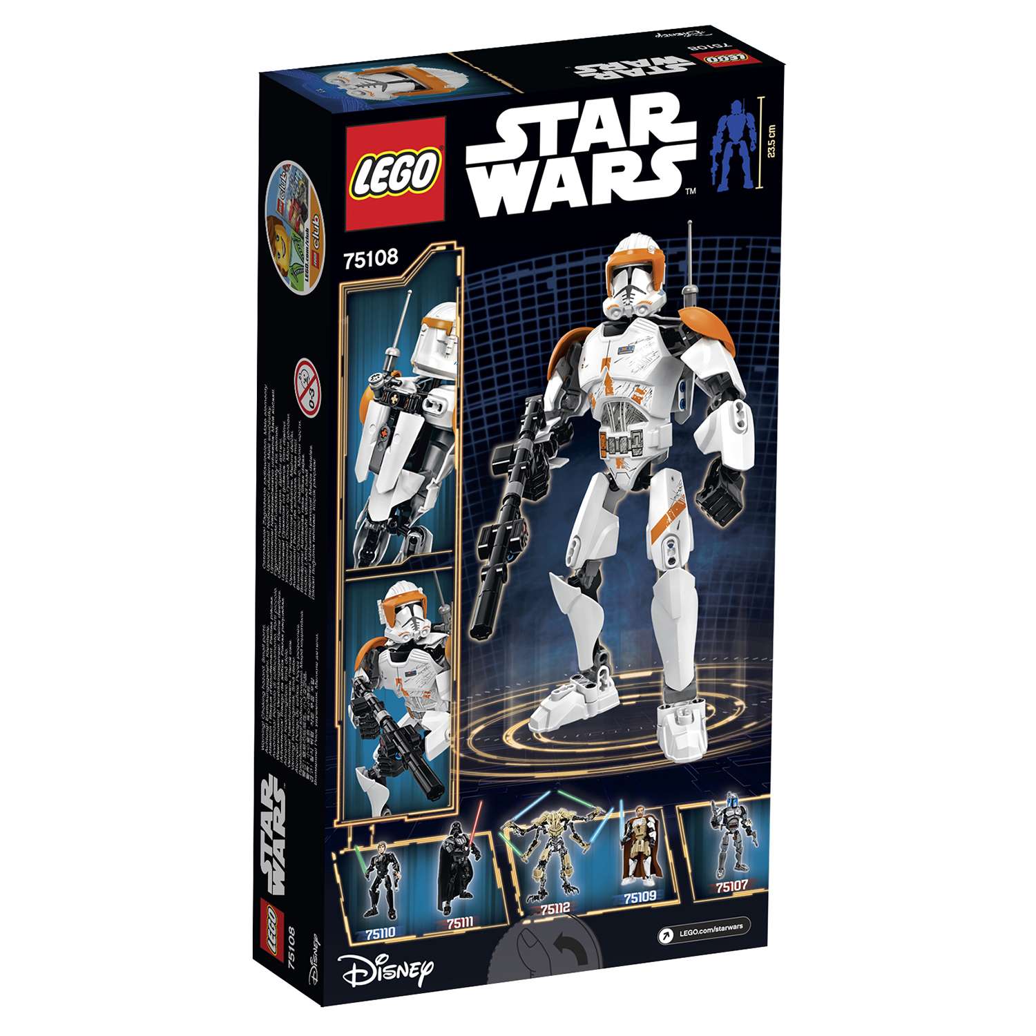 Конструктор LEGO Constraction Star Wars Clone Commander Cody™ (75108) - фото 3