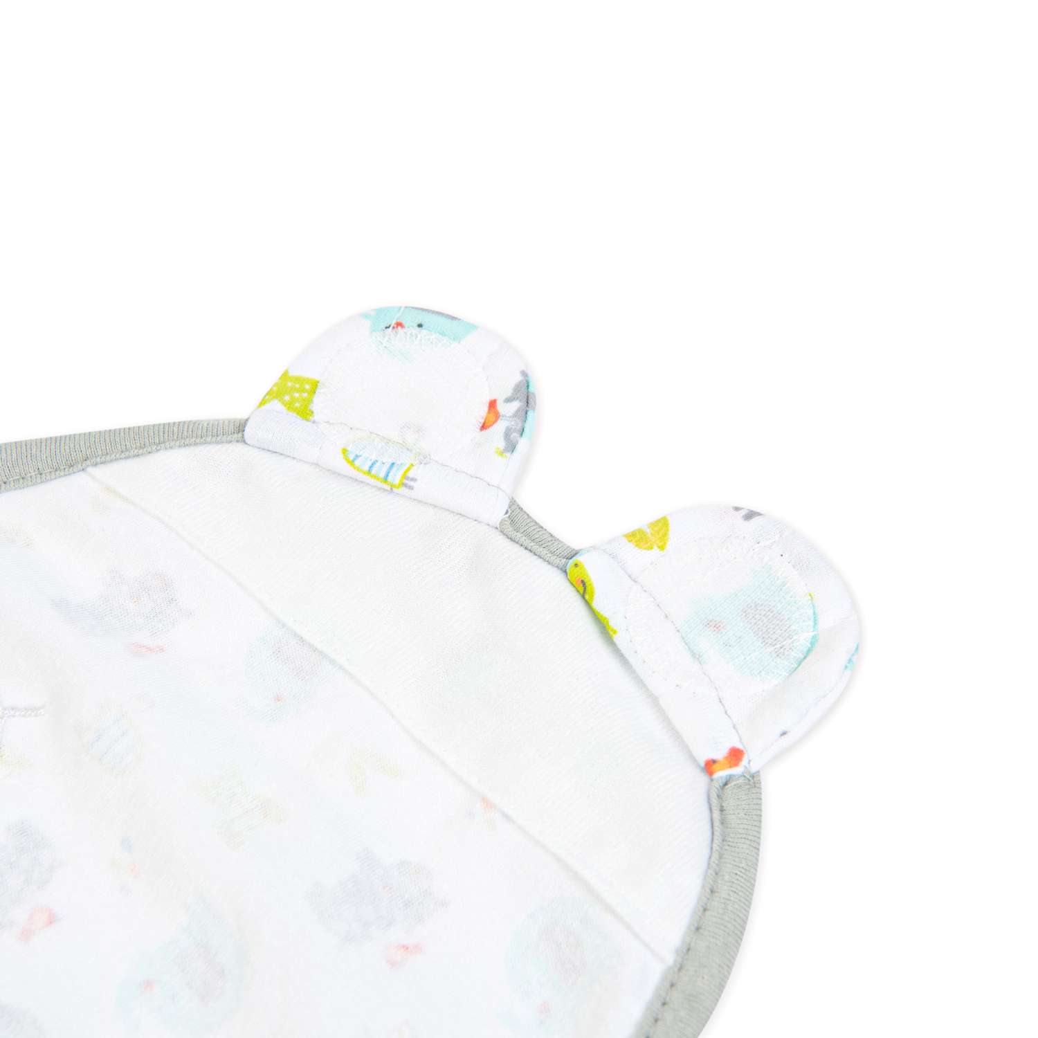 Конверт для пеленания Summer Infant SwaddleMe Сзверята на липучке S/M 59806 - фото 6