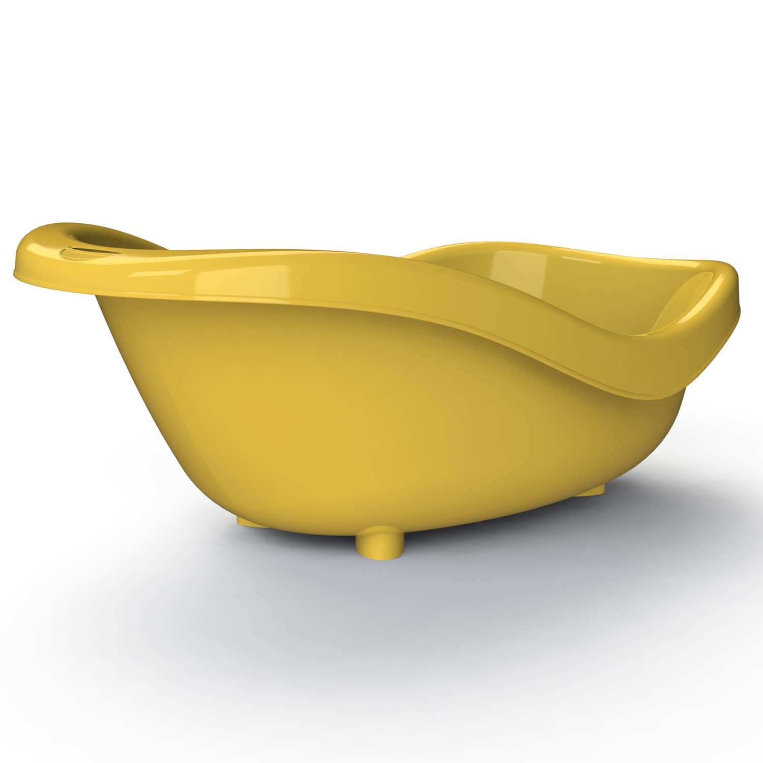 Ванночка для купания AmaroBaby Raft желтая - фото 12