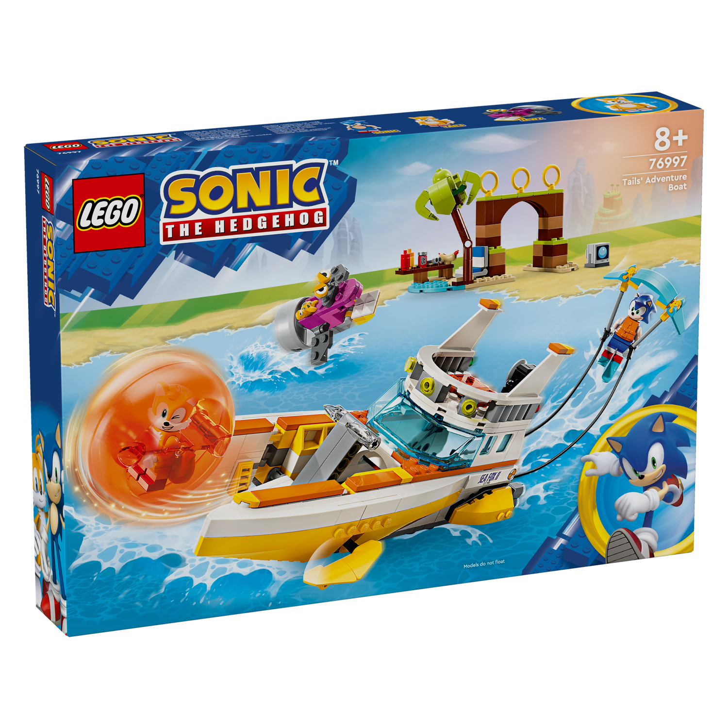 Конструктор LEGO Sonic Лодка приключений Тейлза 76997 - фото 3