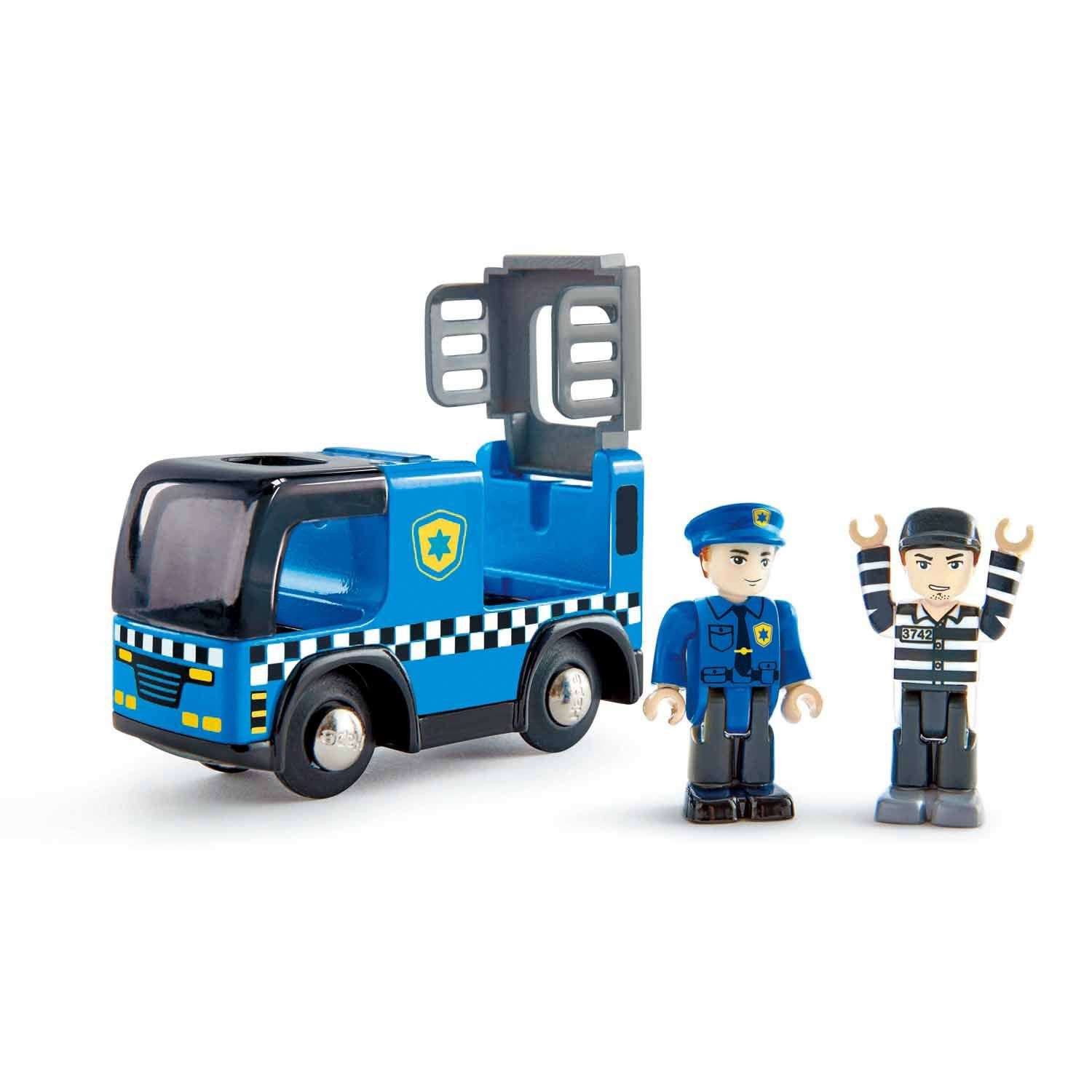 Полицейская машина Hape с сиреной E3738_HP - фото 2