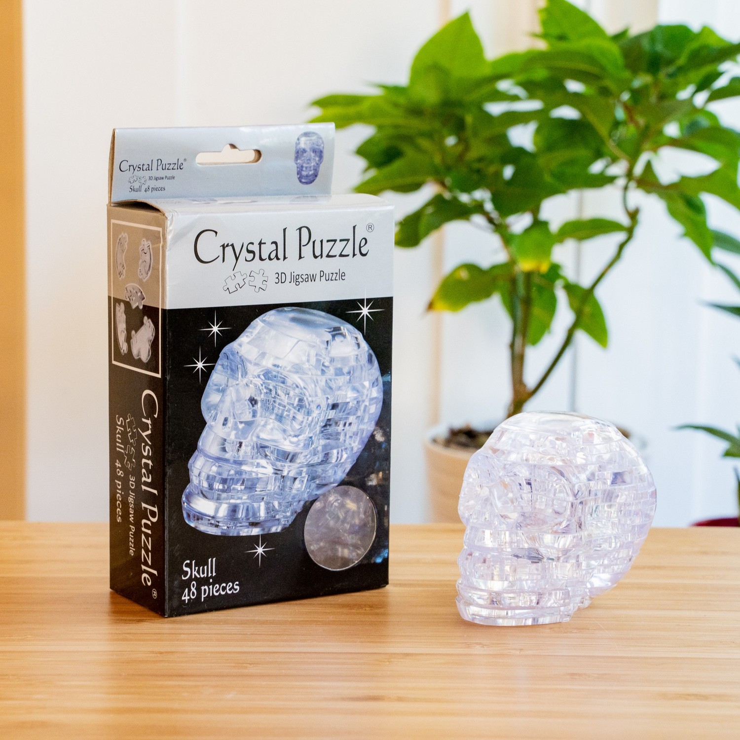 3D-пазл Crystal Puzzle IQ игра для мальчиков кристальный серебристый Череп  49 деталей купить по цене 794 ₽ в интернет-магазине Детский мир