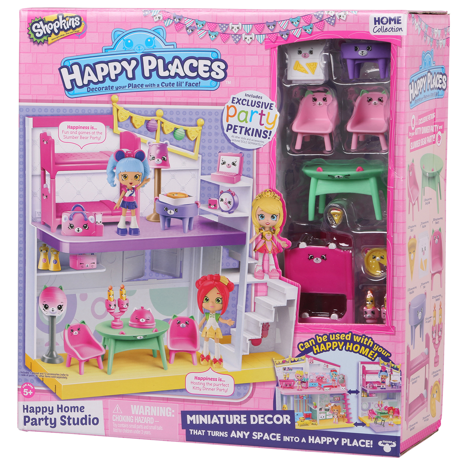 Набор Happy Places Shopkins Студия для вечеринок