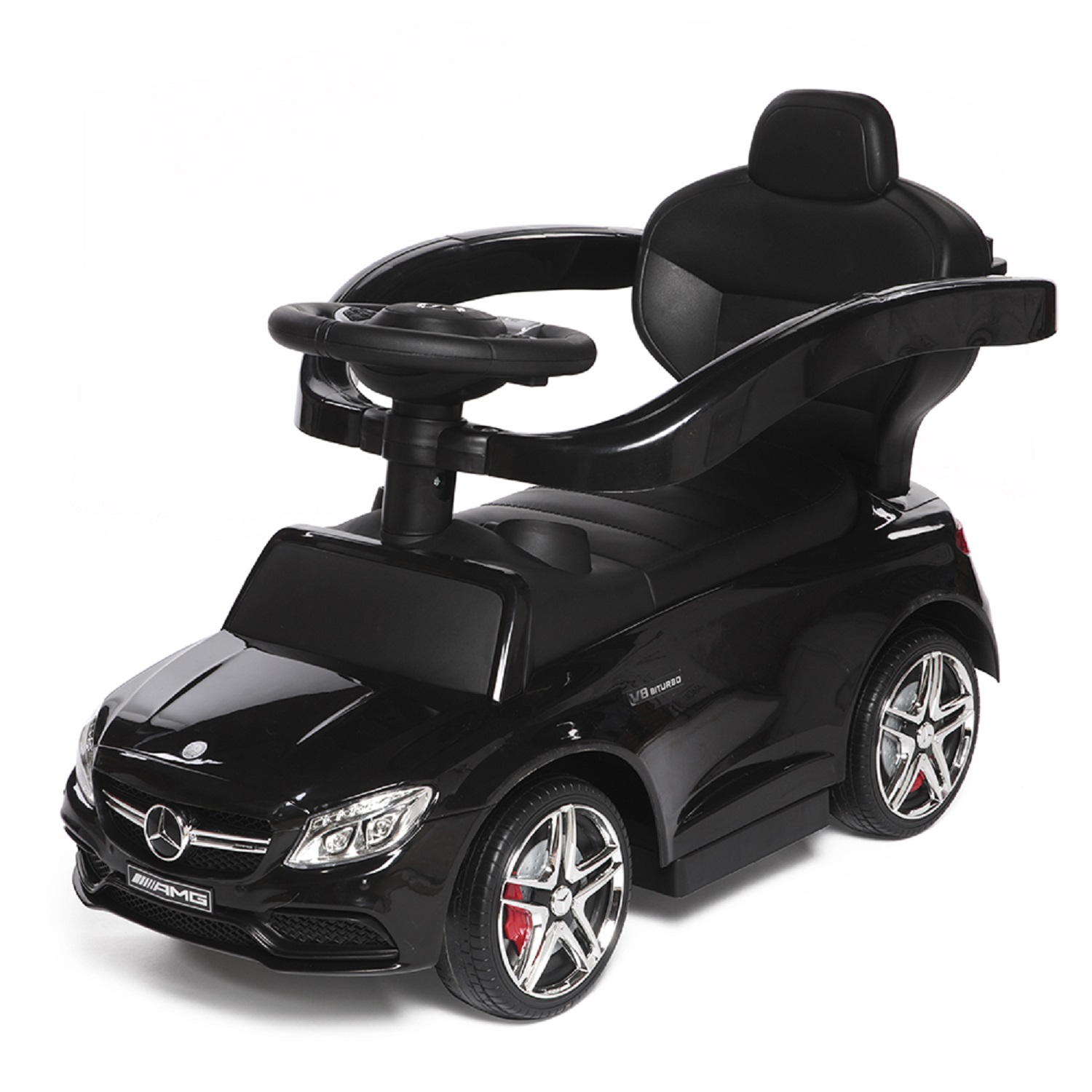 Каталка BabyCare AMG C63 Coupe чёрный - фото 3