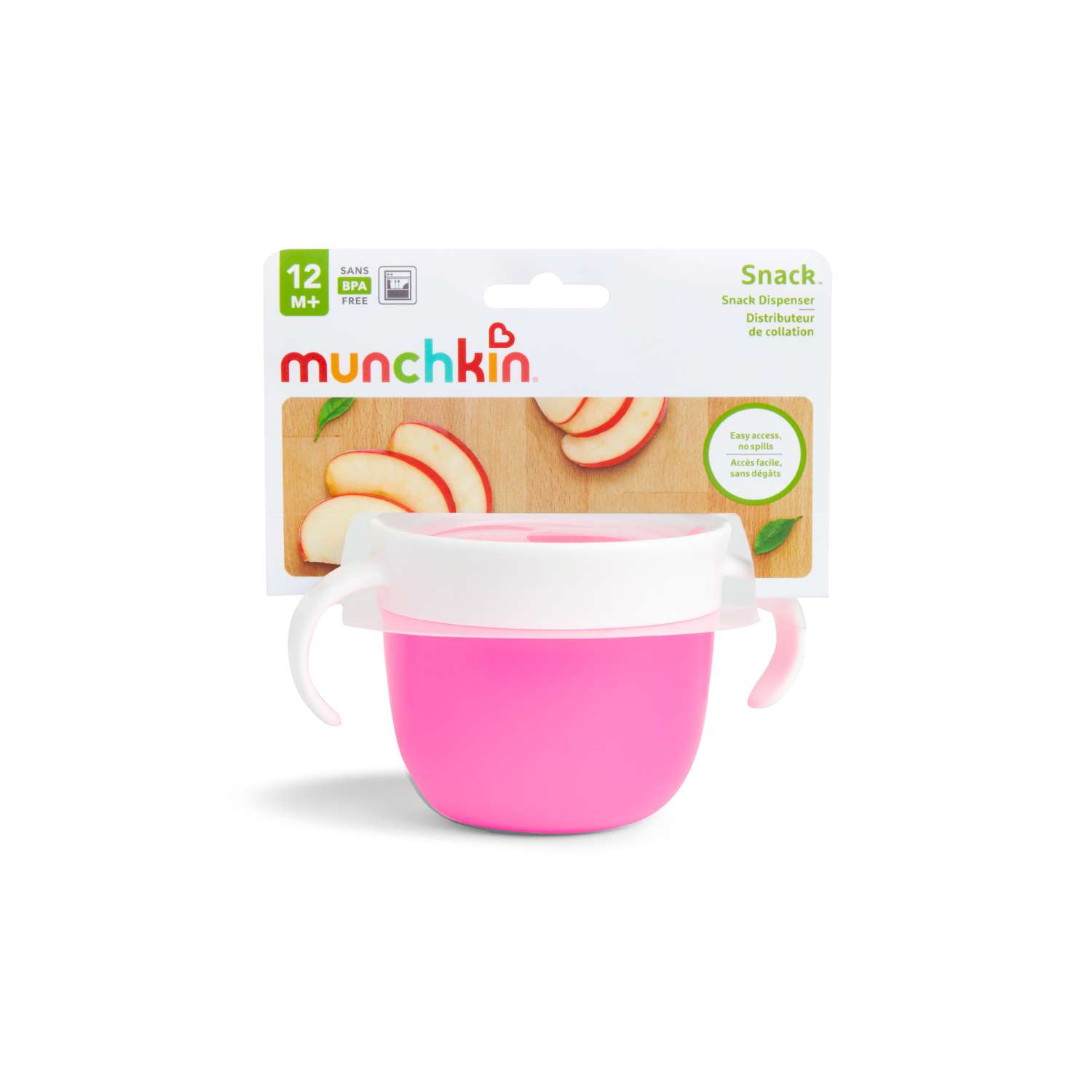 Контейнер для малышей Munchkin поймай печенье розовый - фото 2