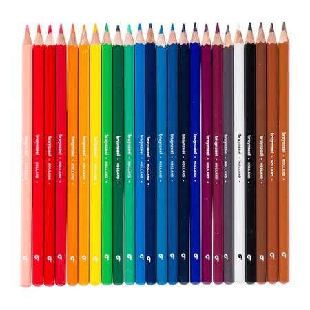 Набор цветных карандашей BRUYNZEEL Kids 24 цвета в картонной упаковке