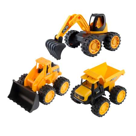 Игровой набор HTI (JCB) 3 машинки 18см