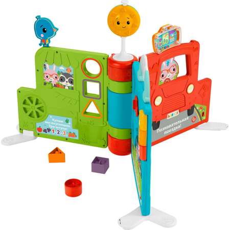 Игрушка Fisher Price Книга познавательная поездка HCL02