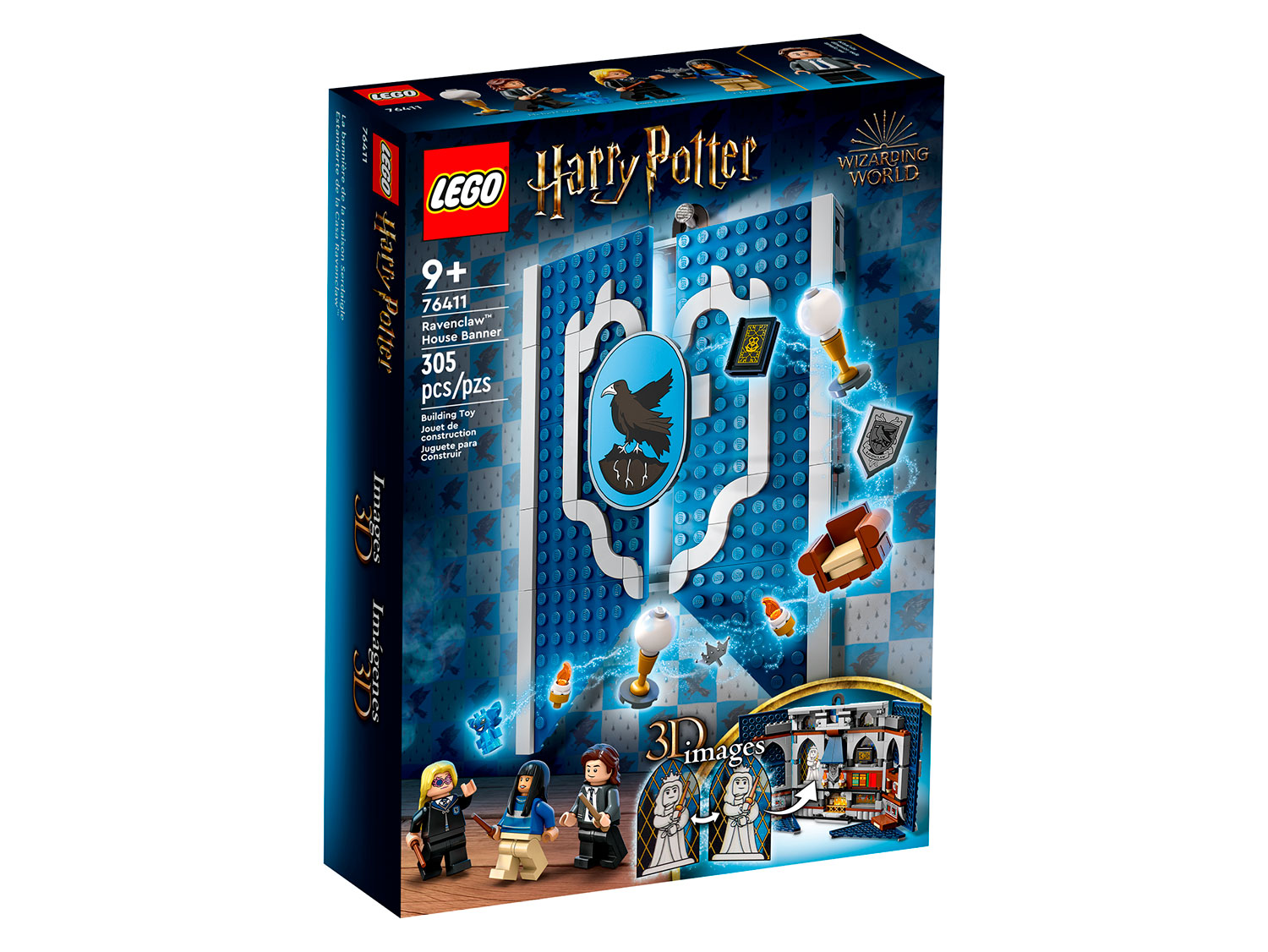 Конструктор детский LEGO Harry Potter Герб факультета Когтевран 76411  купить по цене 5027 ₽ в интернет-магазине Детский мир