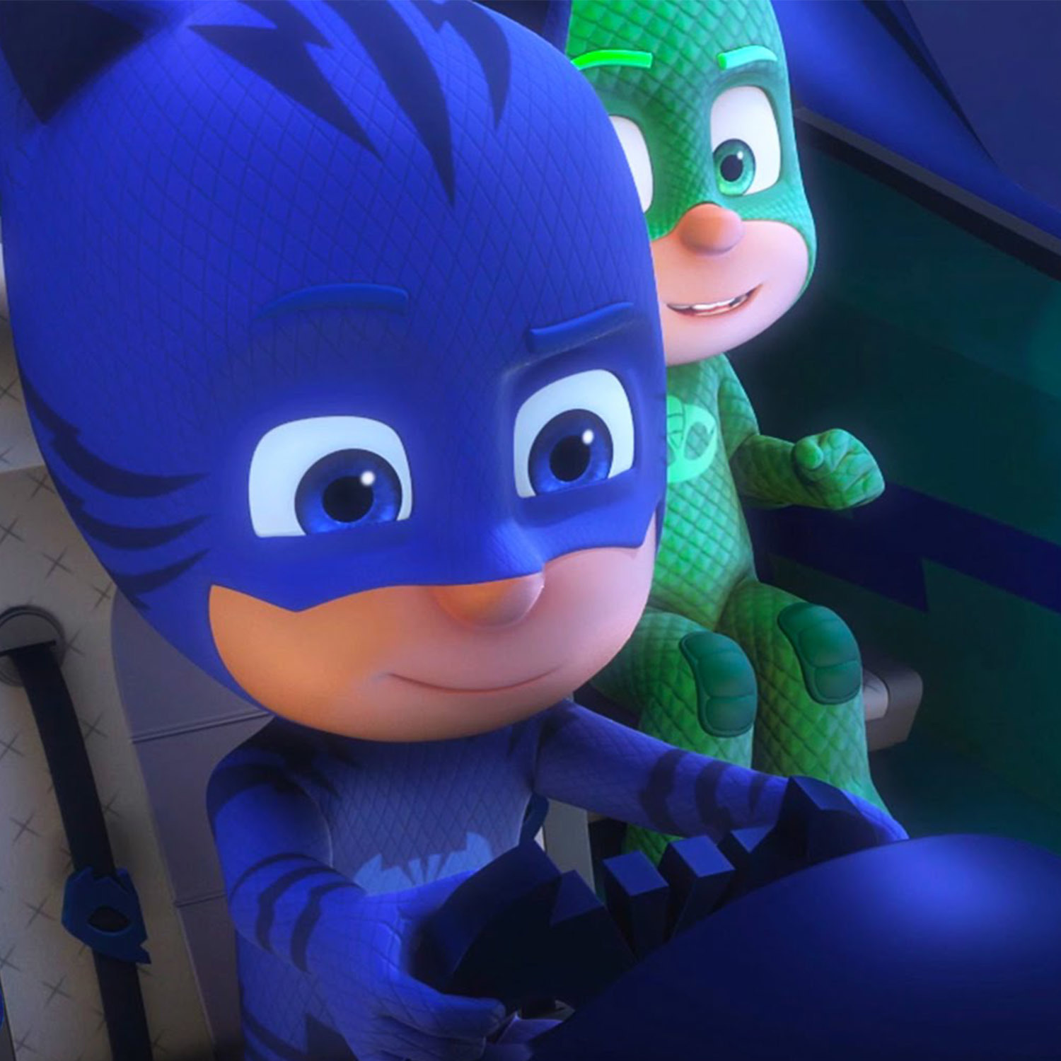 Игровой набор PJ masks Трасса героев в масках - фото 10