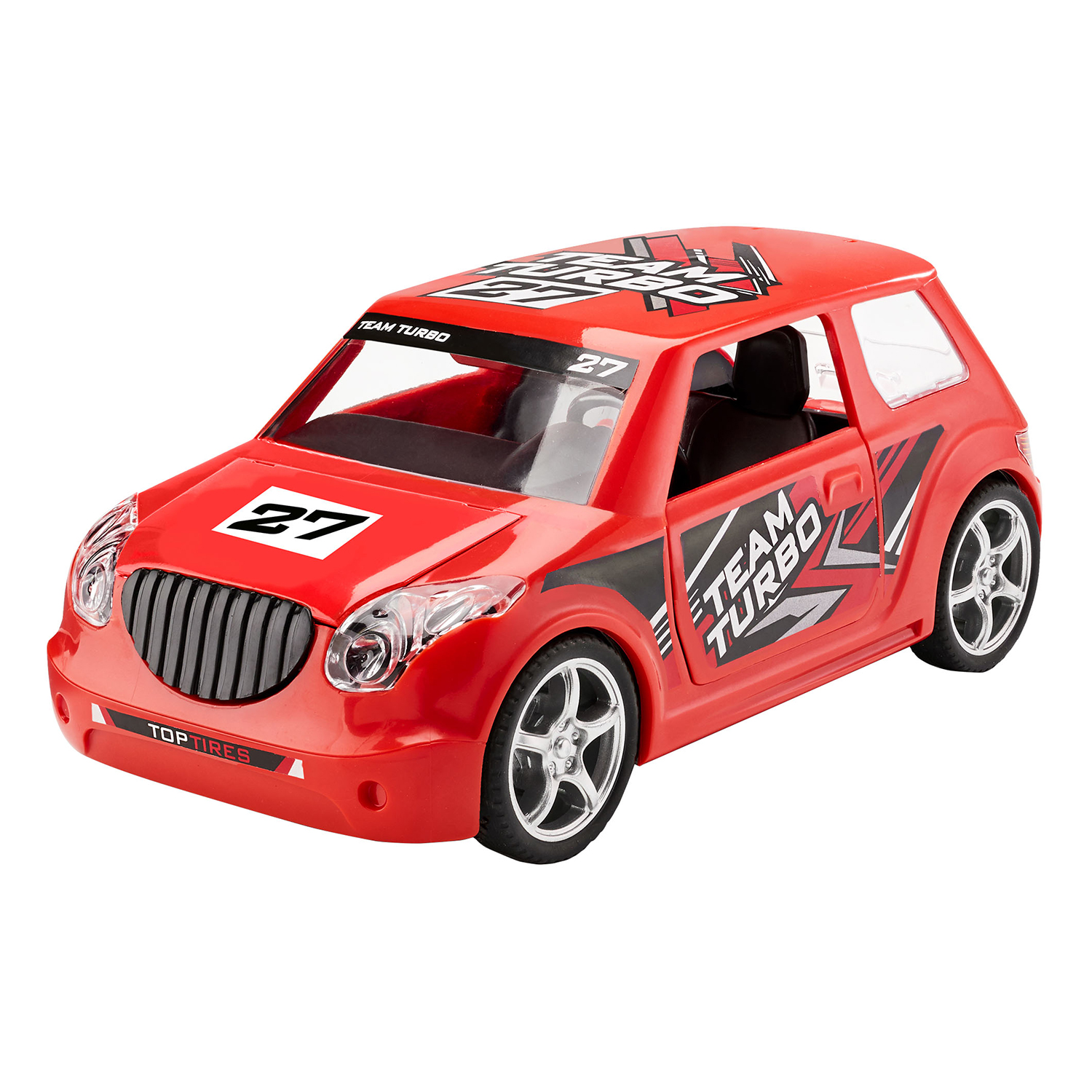 Сборная модель Revell Раллийный автомобиль Junior kit Pull Back Rallye Car красный 00831 - фото 2