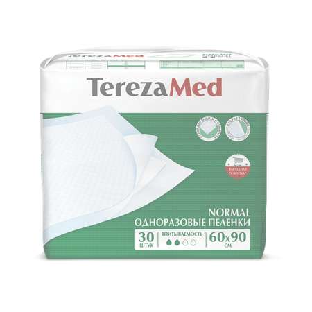 Пеленки TerezaMed впитывающие Normal 60x90 4 х 30 шт/120 шт