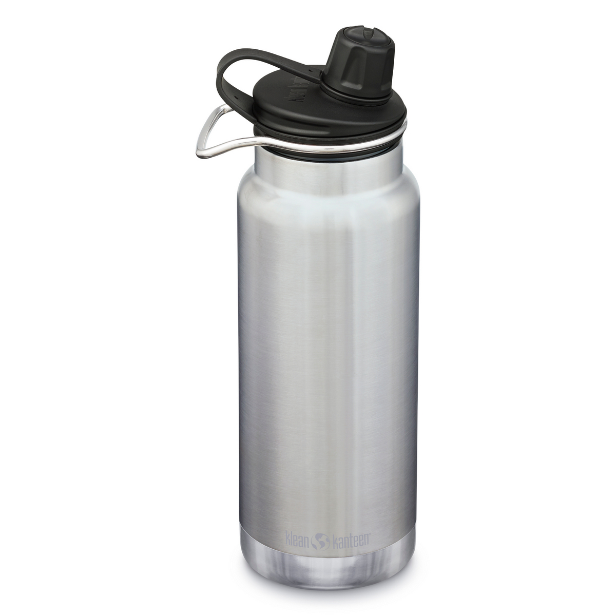 Термобутылка Klean Kanteen TKWide Chug Cap 32oz Brushed Stainless 946 мл - фото 1