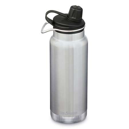 Термобутылка Klean Kanteen TKWide Chug Cap 32oz Brushed Stainless 946 мл