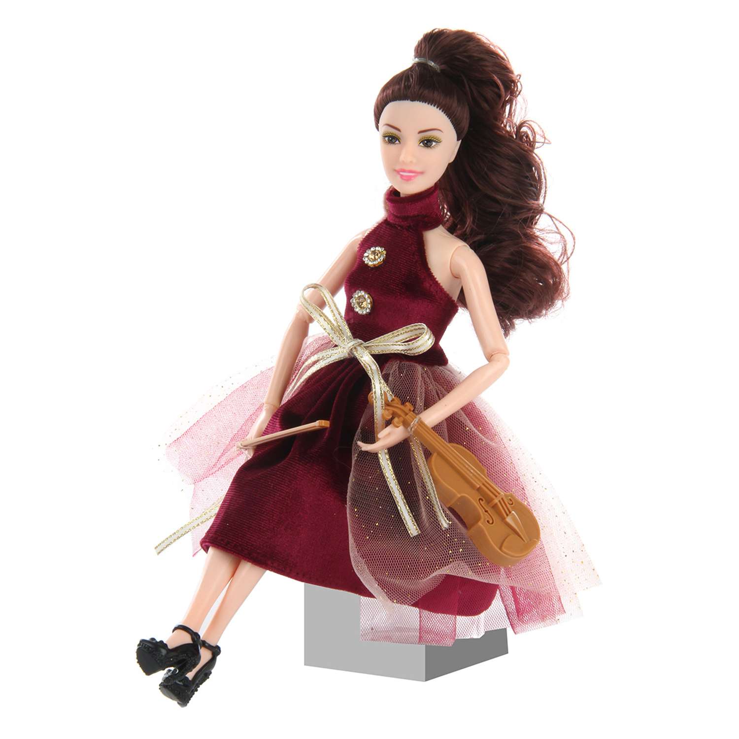 Кукла модель Барби шарнирная Veld Co со скрипкой 121652 - фото 3