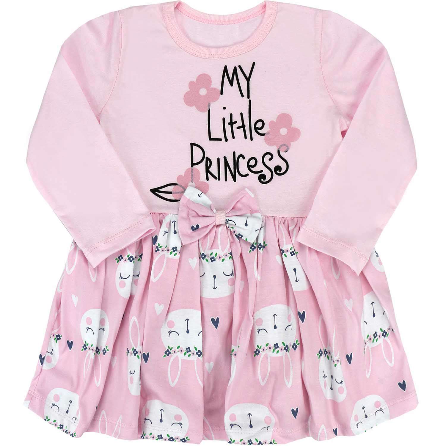 Платье Babycollection 00-00024867бледно-розовый,белый - фото 1