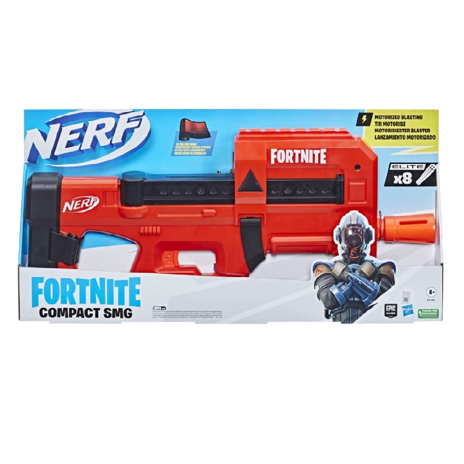 Набор игровой Nerf Компакт СМГ F4106EU4 - фото 2