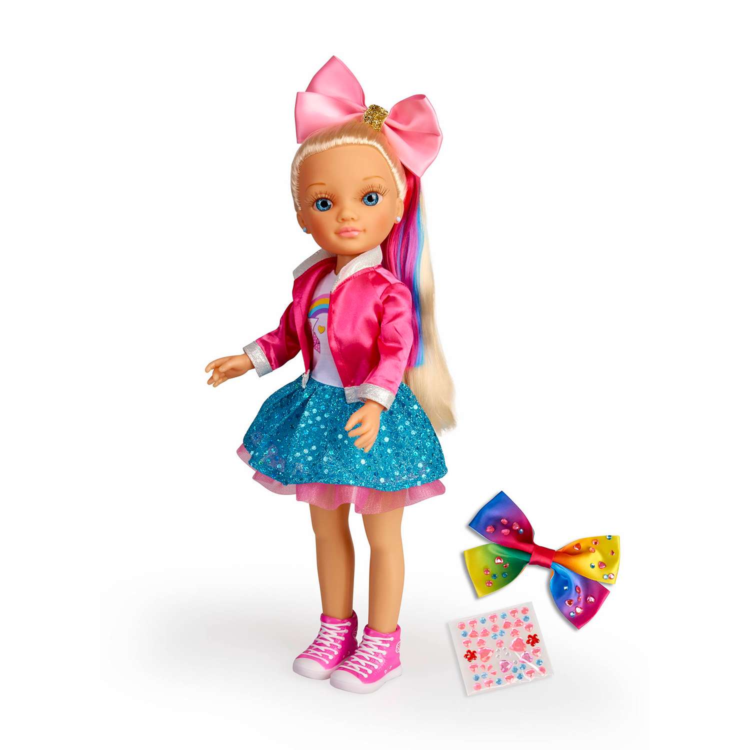 Кукла Famosa Нэнси с разноцветными бантиками 700015513 - фото 1