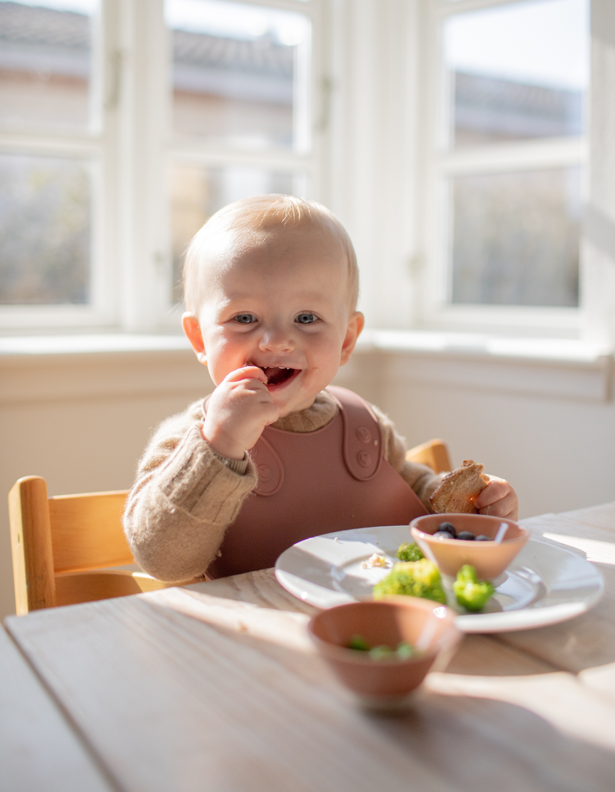 Нагрудник для кормления BIBS Overall Bib - Earth - фото 4