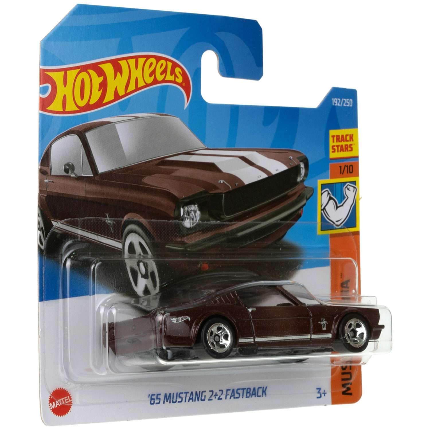 Коллекционная машинка Hot Wheels 65 Mustang 2+2 fastback 5785-103 - фото 5