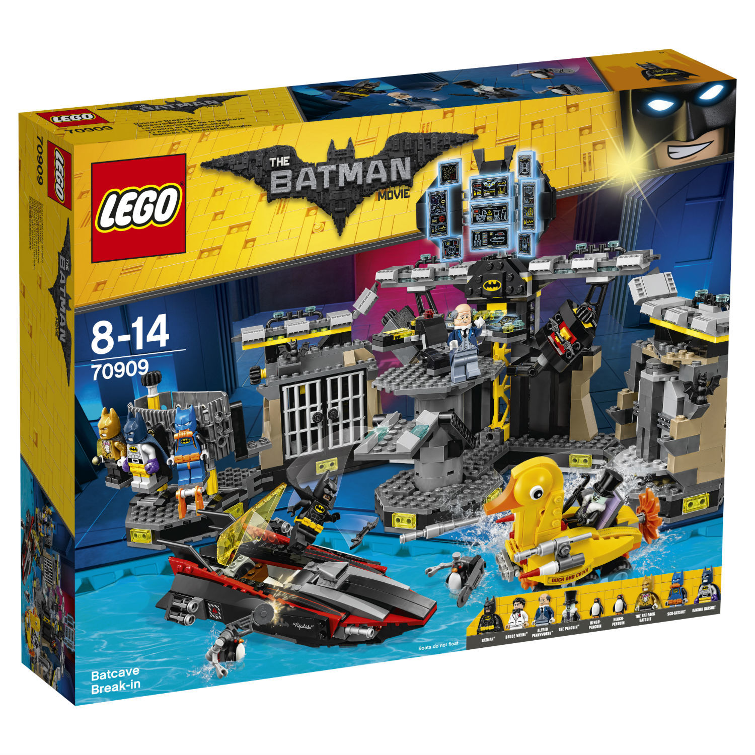 Конструктор LEGO Batman Movie Нападение на Бэтпещеру (70909) купить по цене  8999 ? в интернет-магазине Детский мир