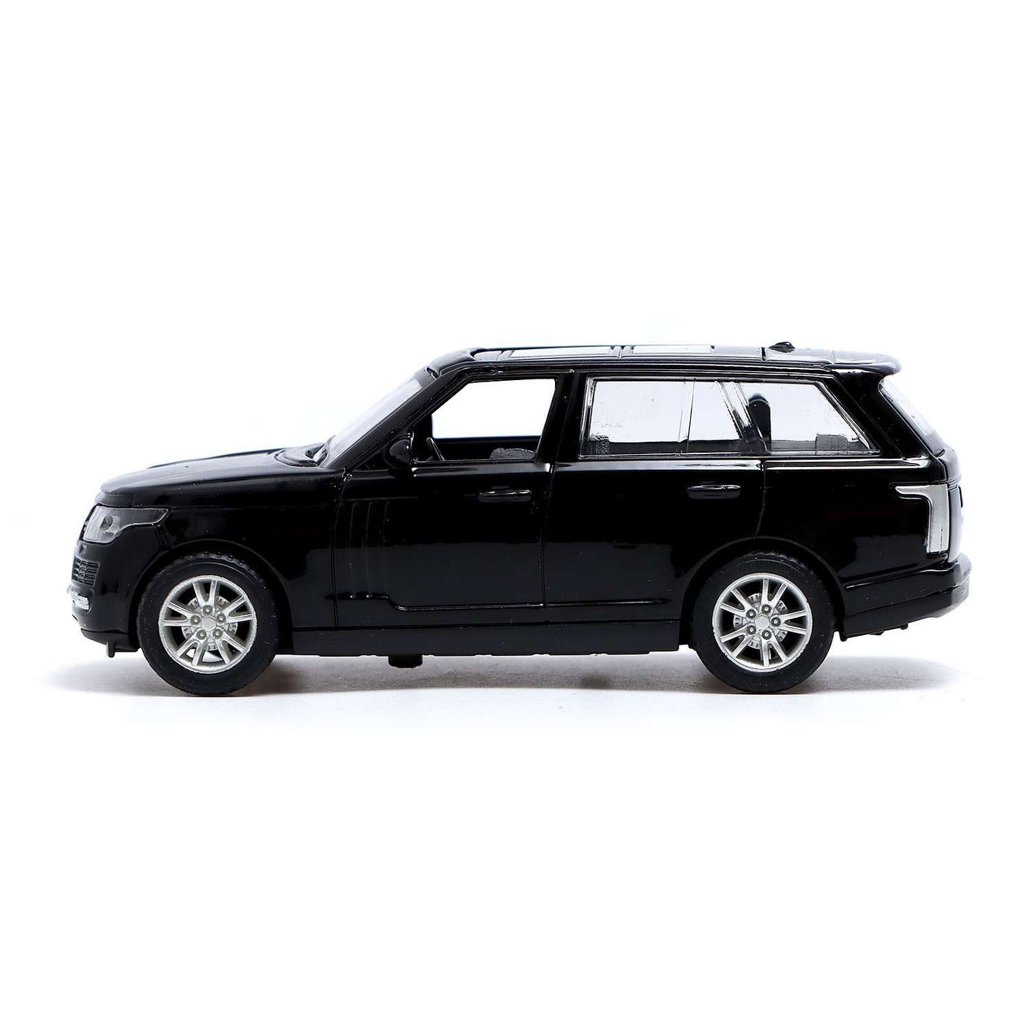 Машина Автоград металлическая «Джип» инерционная масштаб 1:43 цвет чёрный 7608961 - фото 2
