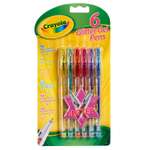 Гелевые ручки CRAYOLA 6 шт с блестками