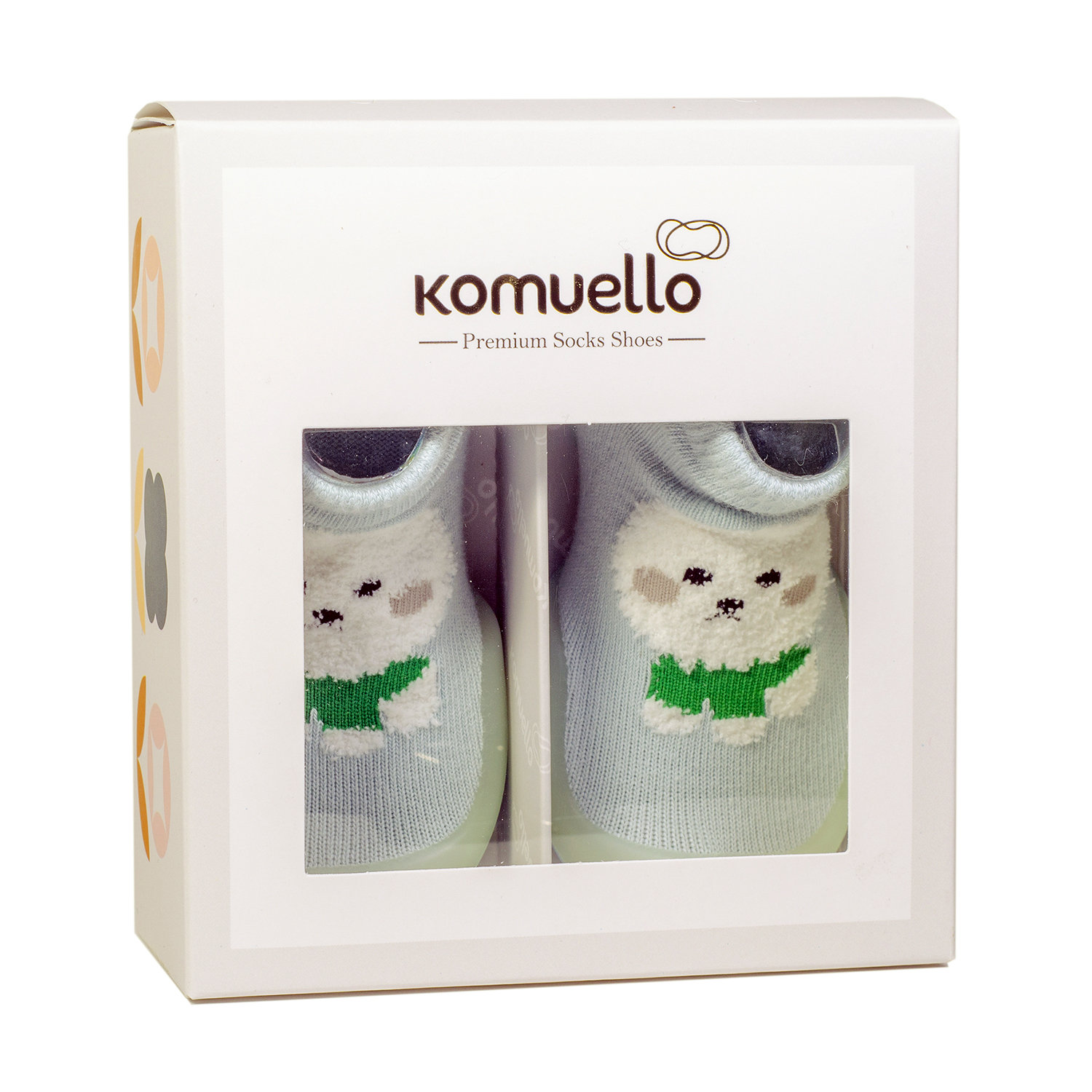 Тапочки Komuello MyBichonMagicShoesBlue - фото 6